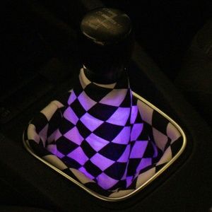 Checkered LED Shift Boot